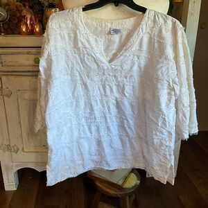 Cottonseed xl tunic top